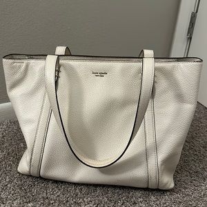 White Kate Spade Purse